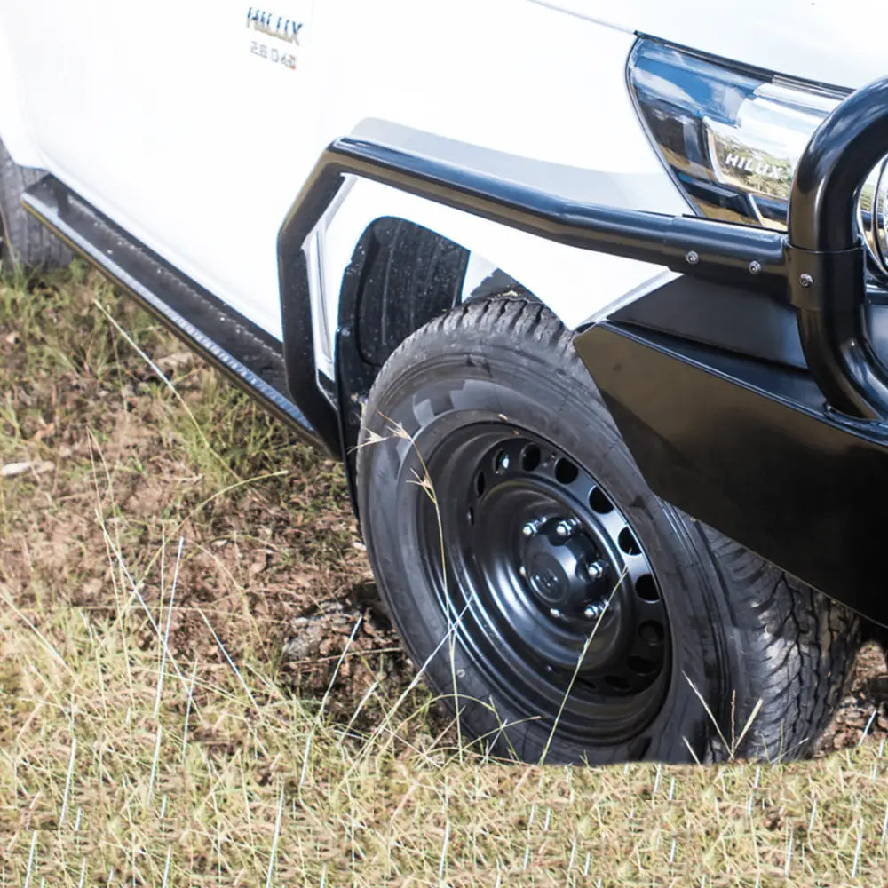 Rockarmor Brushbars - Toyota Hilux Suits Gt Bullbar