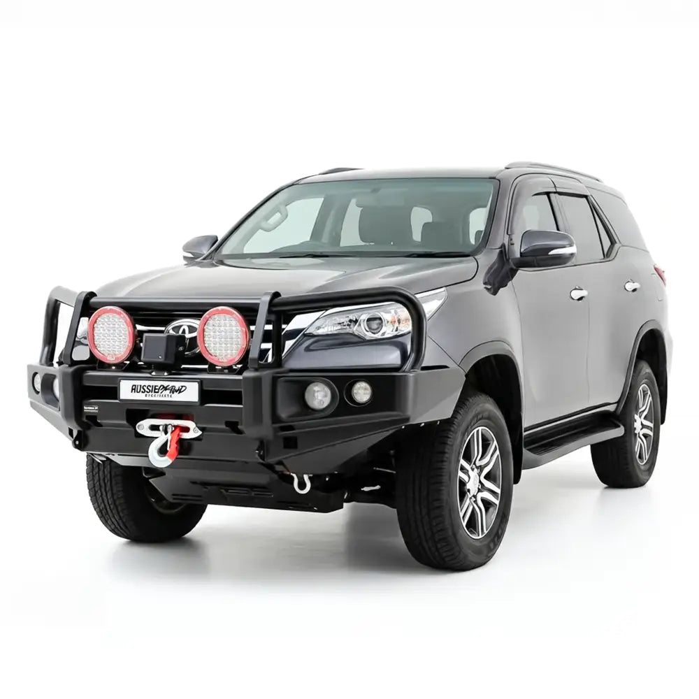 Rockarmor Elite Hoop Steel Bullbar - Toyota Fortuner 2015 -2019