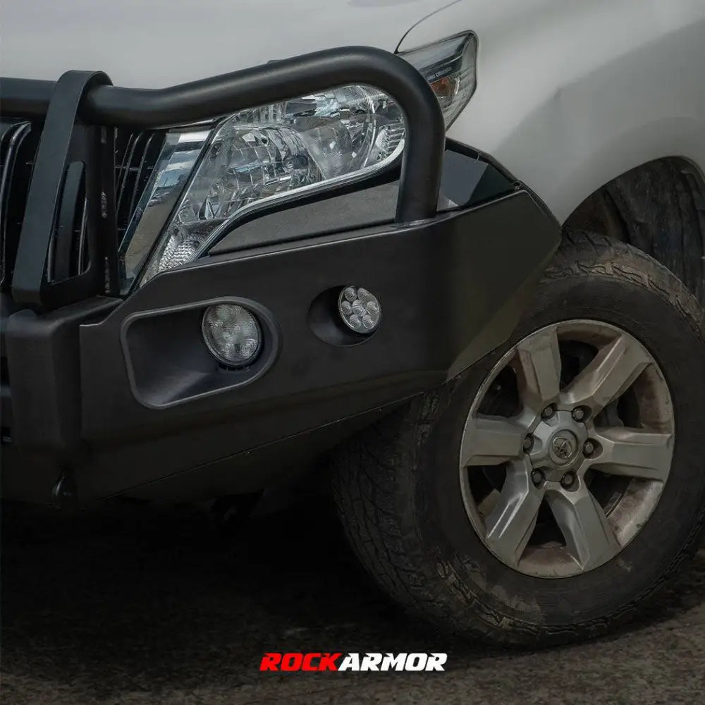 Rockarmor Elite Bullbar Frontal Combo To Suit Toyota Prado 150 Tear Drop - Winch Bar Combo