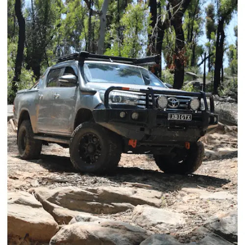 Rockarmor Elite Hoop Steel Bullbar - Toyota Hilux N80 2015-2020 (Full Bar Replacement)