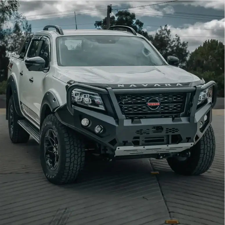 Rockarmor Gt Hoop Bullbar Combo Pack - Nissan Navara D23 Np300 2015 To Current