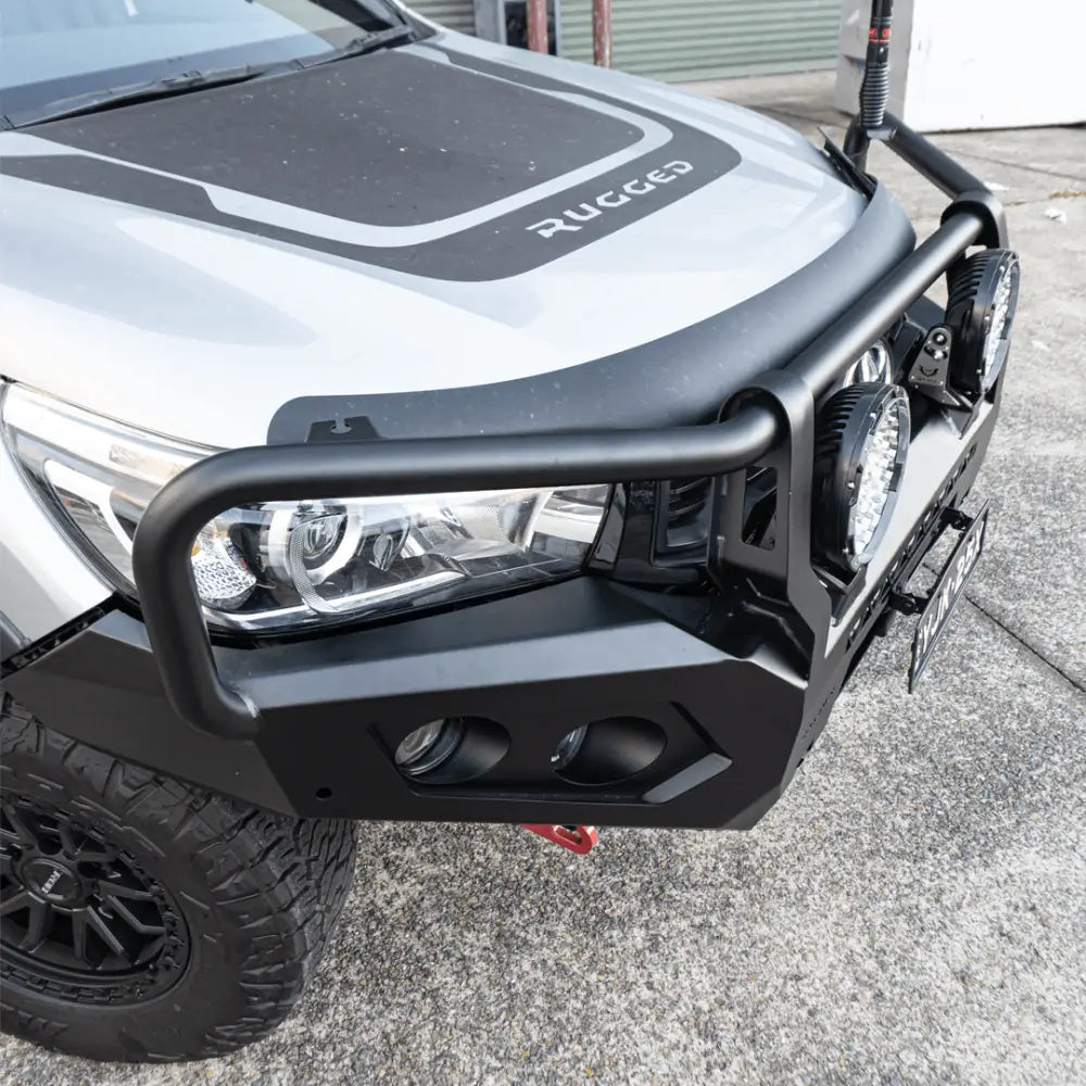 Rockarmor Gt Hoop Bullbar Combo Pack - Toyota Hilux 2015-2020 - Winch Bar Combo