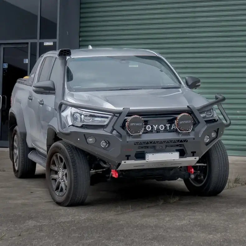 Rockarmor Gt Hoop Bullbar Combo Pack - Toyota Hilux Widebody 2022+ - Winch Bar Combo