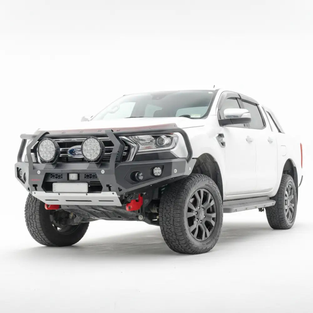 Rockarmor Gt Hoop Steel Bullbar - Ford Ranger Wildtrak (Px 2 & Px 3) (Full Bar Replacement) - Winch Bar