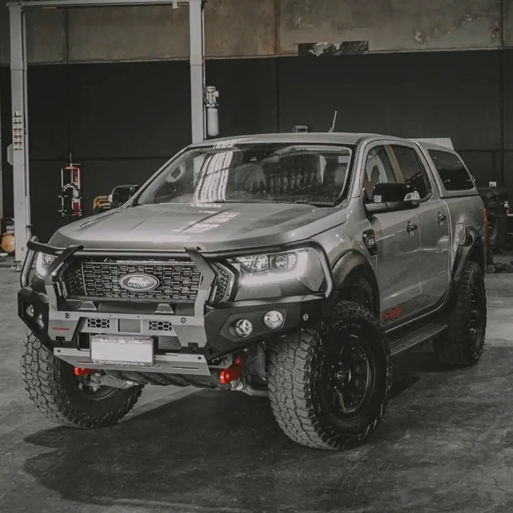 Rockarmor Gt Hoop Steel Bullbar - Ford Ranger Wildtrak (Px 2 & Px 3) (Full Bar Replacement) - Winch Bar