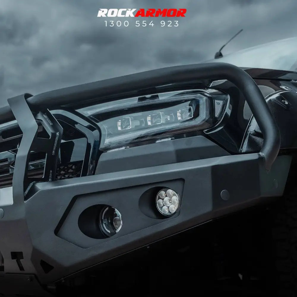 Rockarmor Gt Hoop Steel Bullbar - Ford Ranger Wildtrak (Px 2 & Px 3) (Full Bar Replacement) - Winch Bar