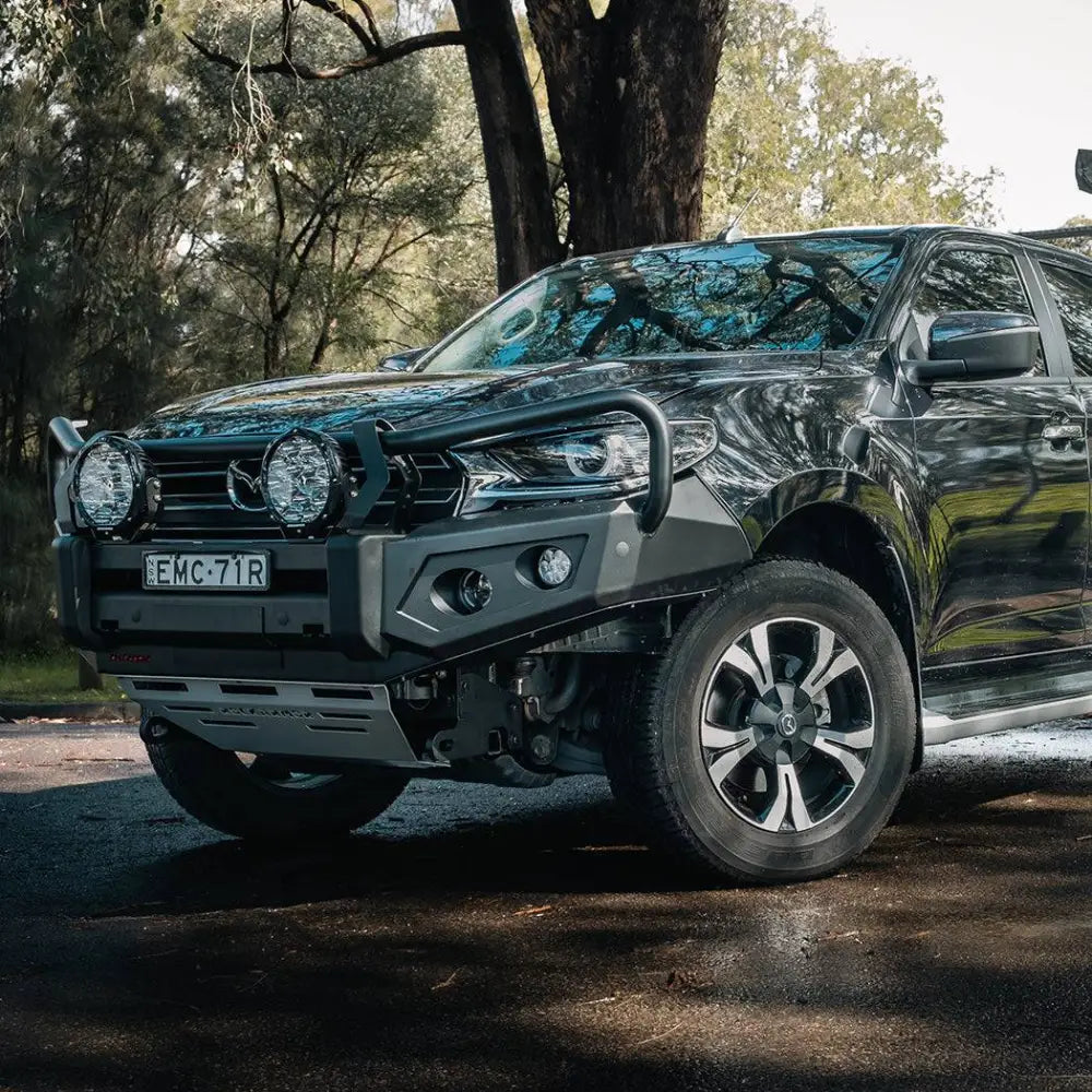 Rockarmor Gt Hoop Steel Bullbar - Mazda Bt50 2020+ (Full Bar Replacement) - Winch Bar