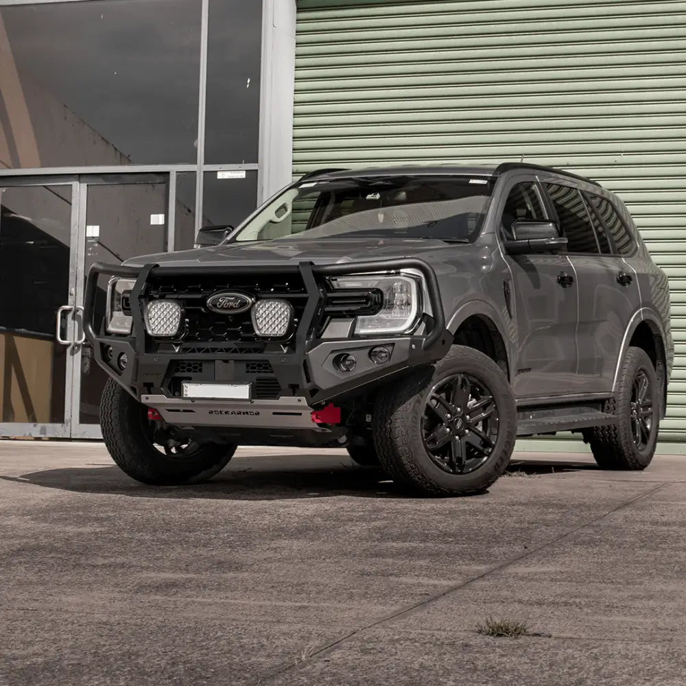 Rockarmor Gt Hoop Steel Bullbar - Next Gen Ford Everest - Winch Bar
