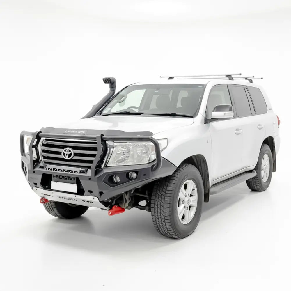Rockarmor Gt Hoop Steel Bullbar - Toyota 200 07-15+ (Full Bar Replacement) - Winch Bar