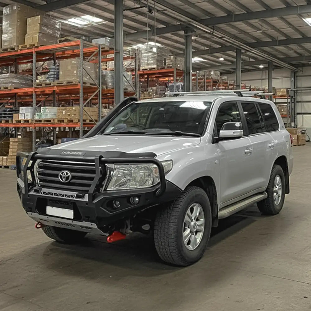 Rockarmor Gt Hoop Steel Bullbar - Toyota 200 07-15+ (Full Bar Replacement) - Winch Bar