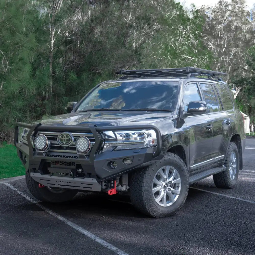 Rockarmor Gt Hoop Steel Bullbar - Toyota 200 2015+ (Full Bar Replacement) - Winch Bar