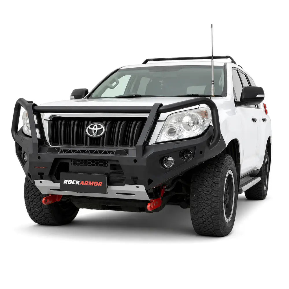 Rockarmor Gt Hoop Steel Bullbar - Toyota Prado 150 Series 2009-2013 (Full Bar Replacement) - Winch Bar