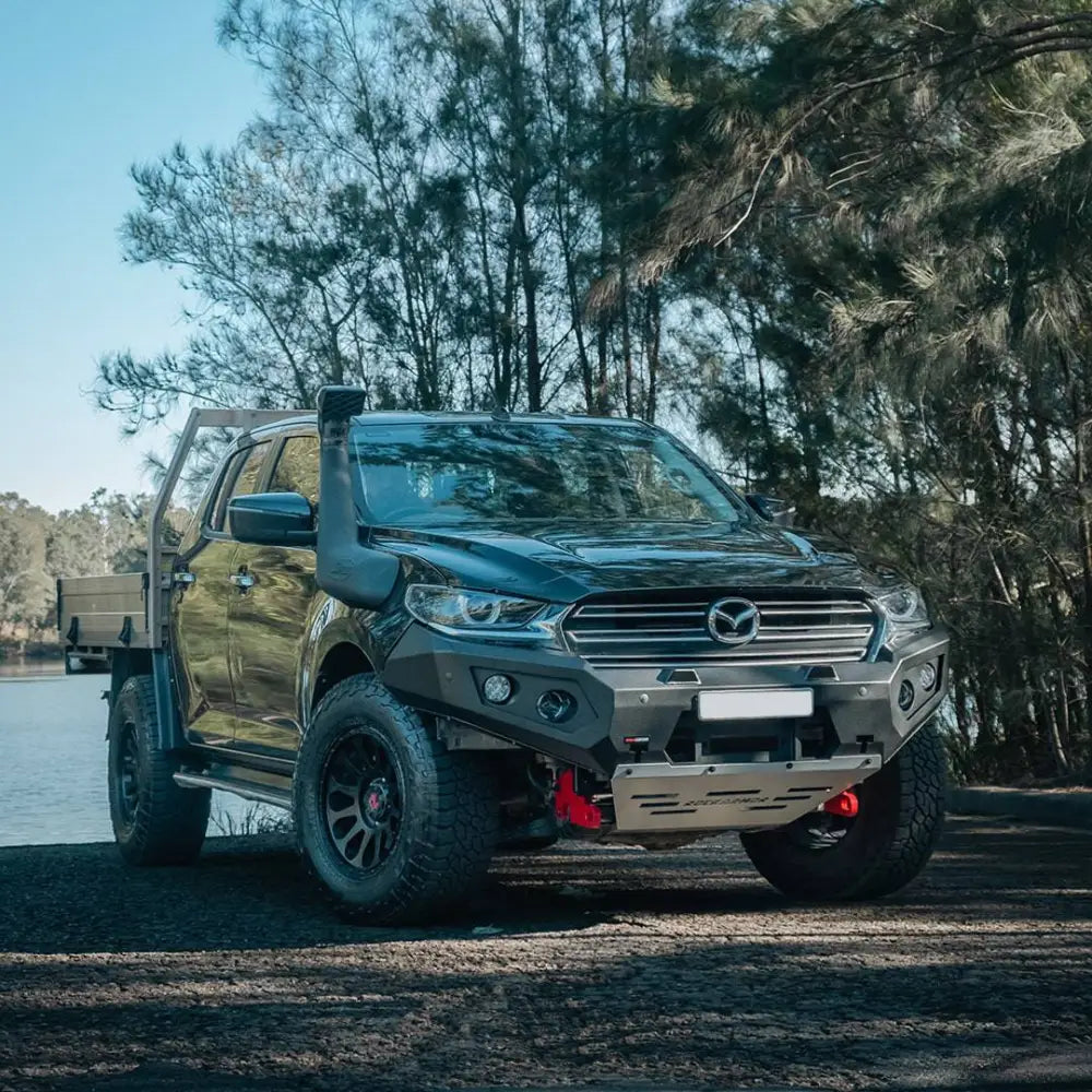 Rockarmor Gt Hoopless Steel Bullbar - Mazda Bt50 2020+ (Full Bar Replacement) - Winch Bar