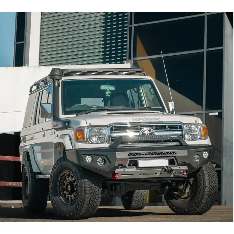 Toyota 78 Troopy 2007-2023 Rockarmor GT Hoopless Bullbar Lift Combo