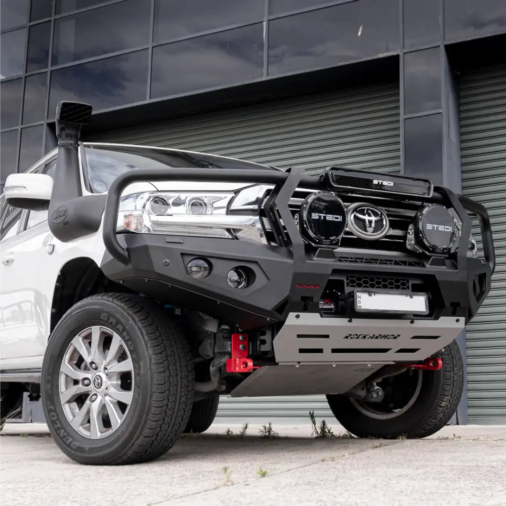 Rockarmor Gt Steel Hoop Bullbar Combo Pack - Toyota 200 2015+ - Winch Bar