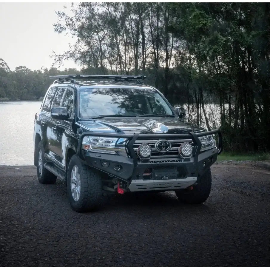 Rockarmor Gt Steel Hoop Bullbar Combo Pack - Toyota 200 2015+ - Winch Bar