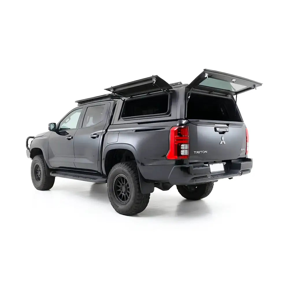 Rockarmor MV Triton Aluminium Canopy open windows