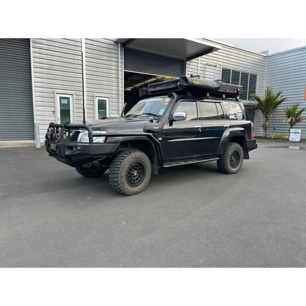 Rockarmor Premium Bullbar Frontal Combo To Suit Nissan Patrol Gu4 2005 To Current (Full Bar Replacement) - Winch Bar