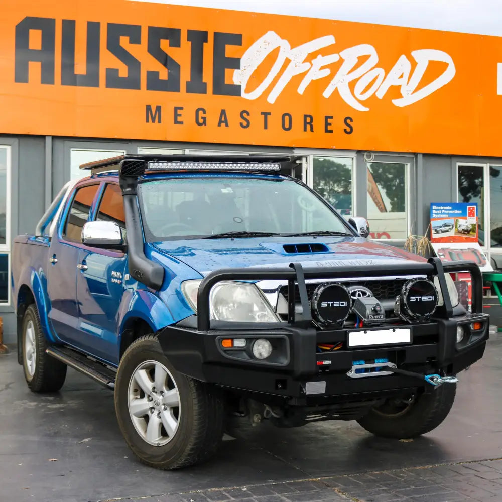 Rockarmor Premium Bullbar Frontal Combo To Suit Toyota Hilux 2005-2011 - Winch Bar Combo