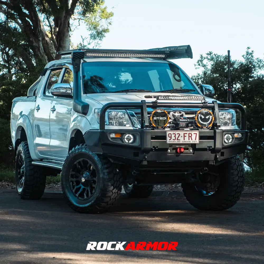 Rockarmor Premium Bullbar Frontal Combo To Suit Toyota Hilux 2011-2015 - Winch Bar Combo