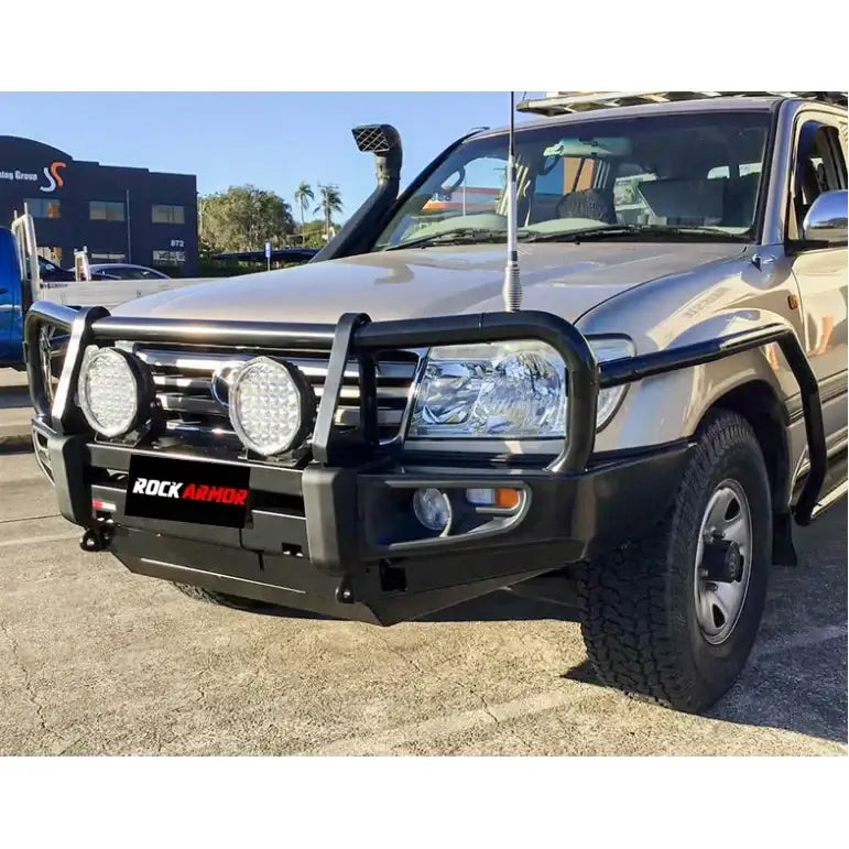 Rockarmor Premium Bullbar Frontal Combo To Suit Toyota Lancdruiser Fj100 1998- 2007Ifs - Winch Bar Combo