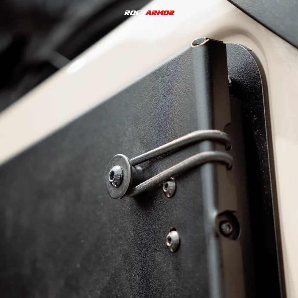 Rockarmor Rear Door Dropdown Table & Pantry, Toyota 70 Series - Accessories