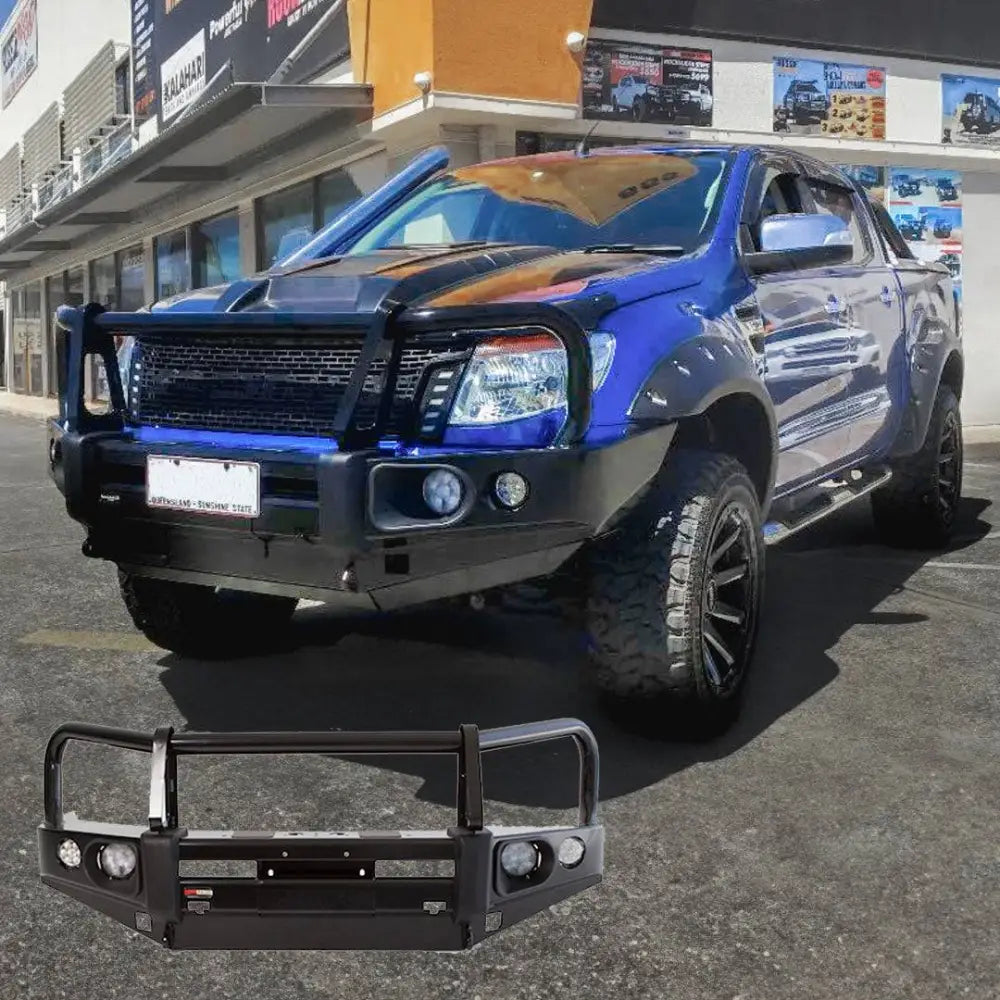 Rockarmor Rock Pack, Ford Ranger Px1 Px2 Px3 | Elite Hoop Bullbar + Rock Sliders - Rock Pack