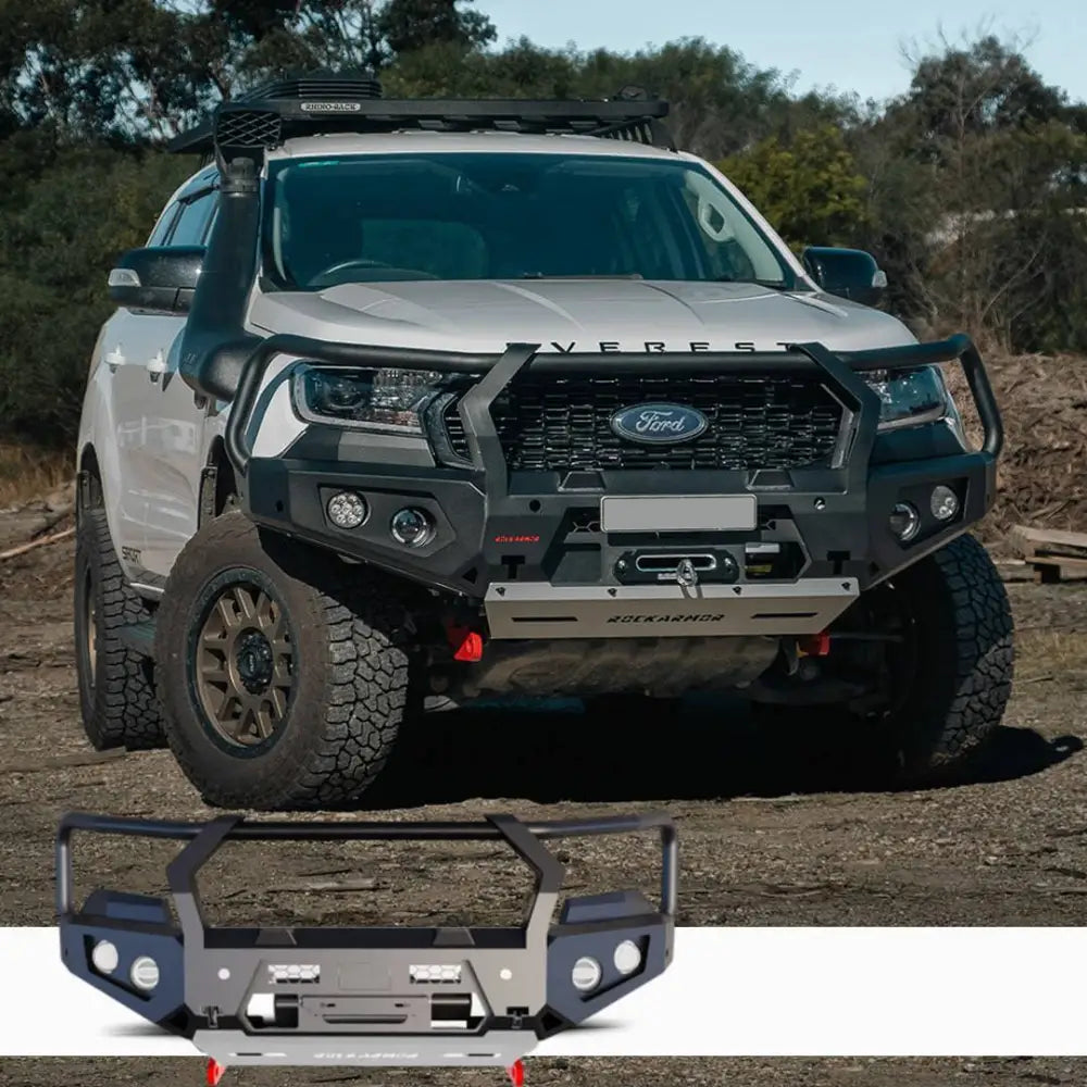 Rockarmor Rock Pack, Ford Ranger Wildtrak (Px 2 & Px 3) | GT Hoop Bullbar + Rock Sliders - Rock Pack
