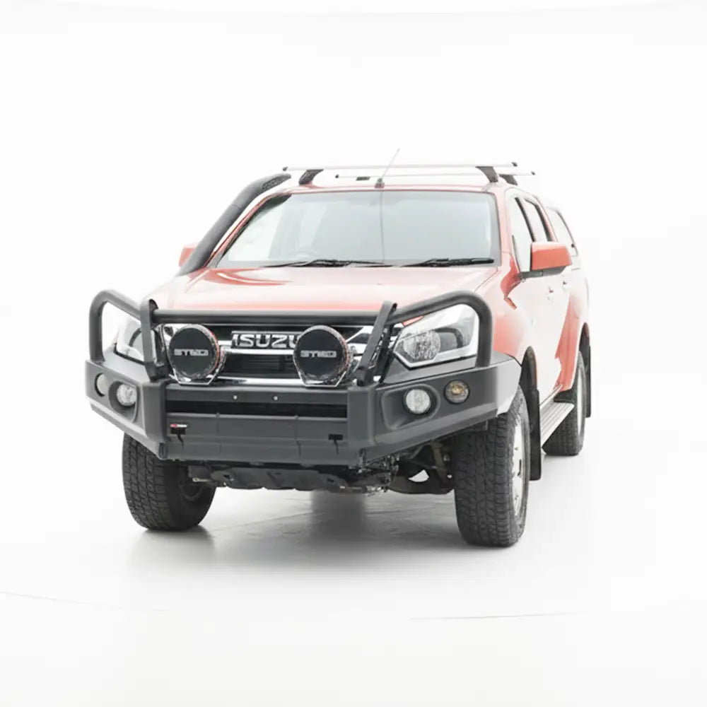 Rockarmor Rock Pack, Isuzu Dmax 01/2017-07/2020 | Elite Hoop Bullbar + Rock Sliders - Rock Pack
