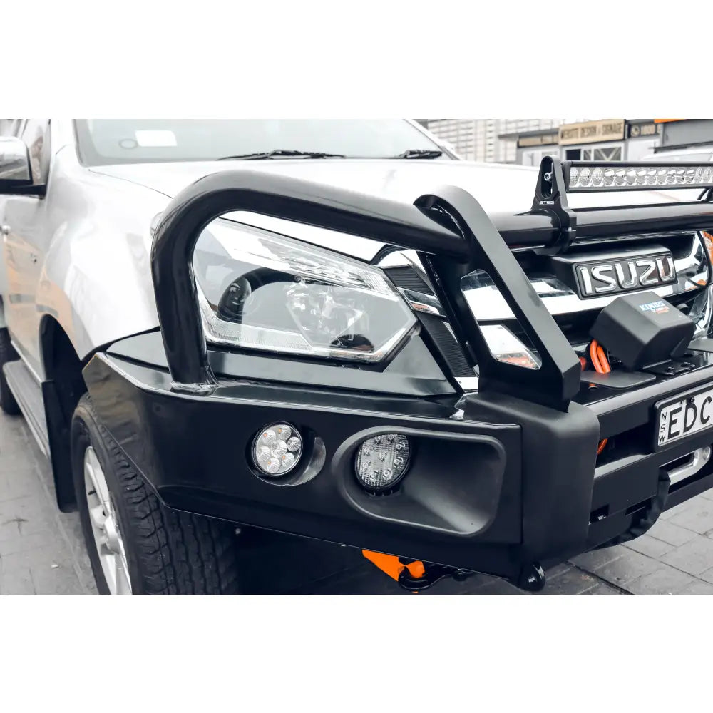Rockarmor Rock Pack, Isuzu Dmax 01/2017-07/2020 | Elite Hoop Bullbar + Rock Sliders - Rock Pack