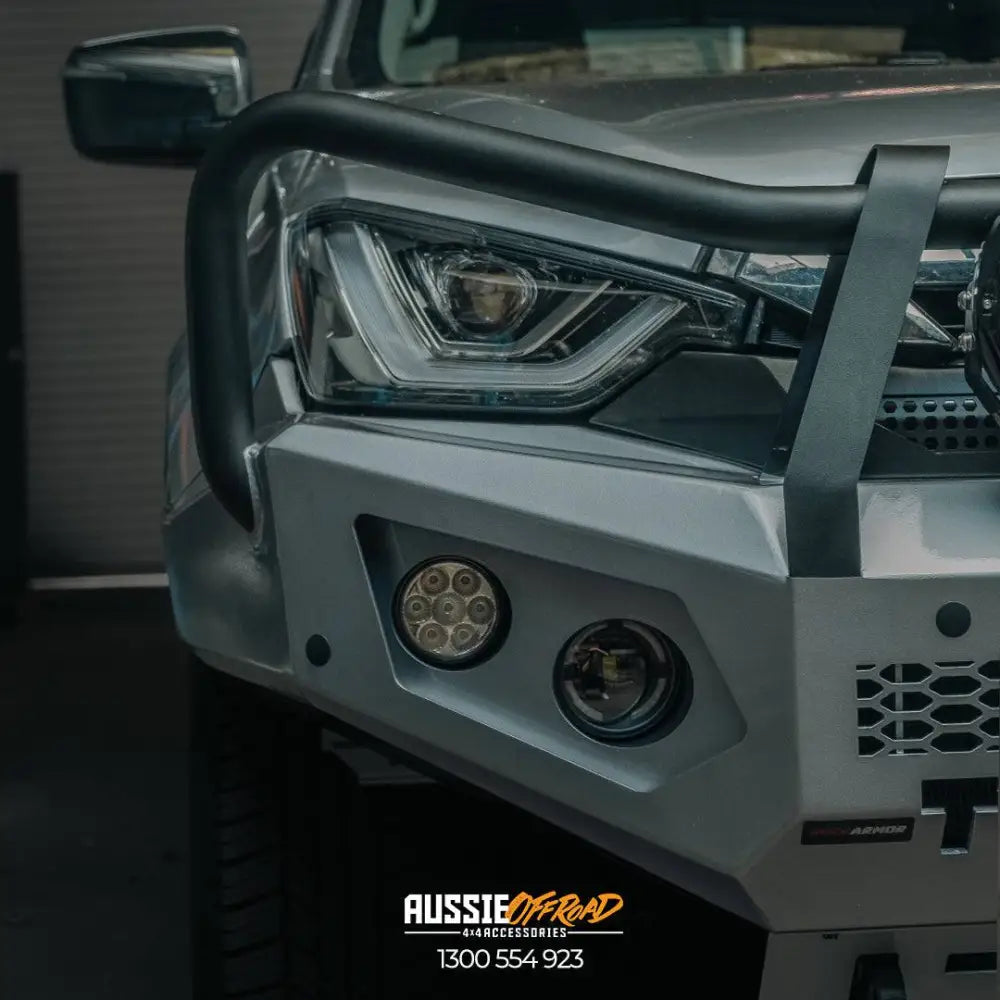 Rockarmor Rock Pack, Isuzu Dmax 08/2020-2024 PFL | GT Hoop Bullbar + Rock Sliders - Rock Pack