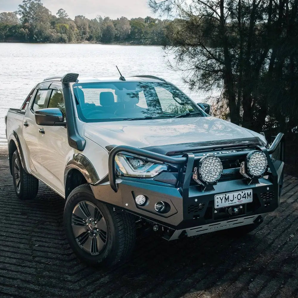 Rockarmor Rock Pack, Isuzu Dmax 08/2020-2024 PFL | GT Hoop Bullbar + Rock Sliders - Rock Pack
