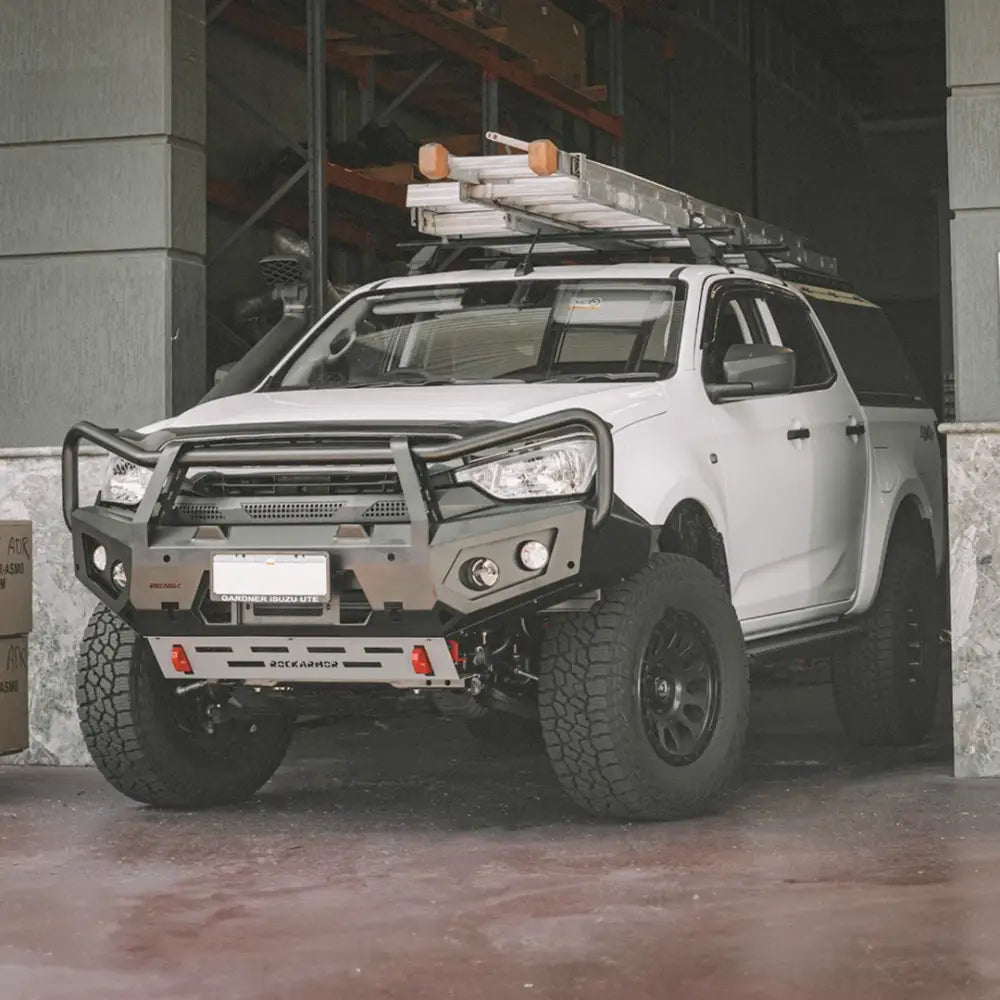 Rockarmor Rock Pack, Isuzu Dmax 08/2020-2024 PFL | GT Hoop Bullbar + Rock Sliders - Rock Pack