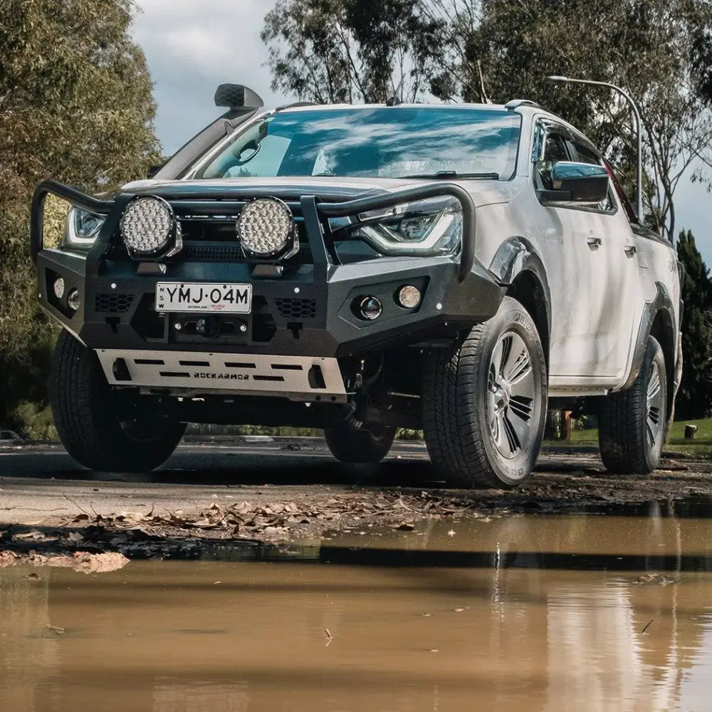 Rockarmor Rock Pack, Isuzu Dmax 08/2020-2024 PFL | GT Hoop Bullbar + Rock Sliders - Rock Pack