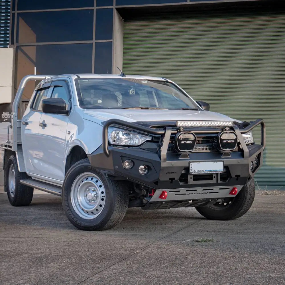 Rockarmor Rock Pack, Isuzu Dmax 08/2020-2024 PFL | GT Hoop Bullbar + Rock Sliders - Rock Pack