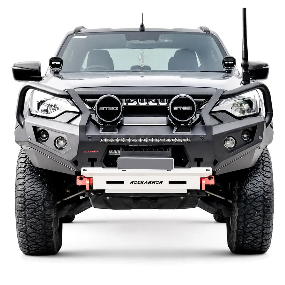 Rockarmor Rock Pack, Isuzu Dmax 2024+ FL | GT Hoop Bullbar + Rock Sliders - Rock Pack