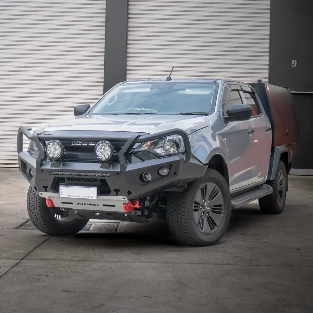 Rockarmor Rock Pack, Isuzu Dmax 2024+ FL | GT Hoop Bullbar + Rock Sliders - Rock Pack
