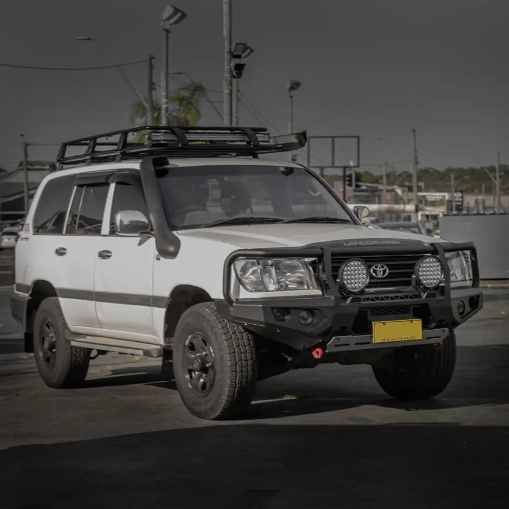 Rockarmor Rock Pack, Landcruiser 100 Series 98-07 | GT Hoop Bullbar + Rock Sliders - Rock Pack