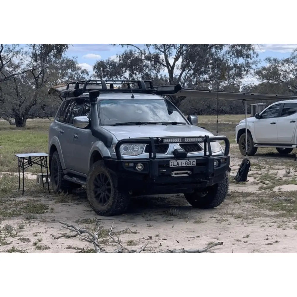 Rockarmor Premium Steel Bullbar - Mitsubishii Triton Challanger Pb / Pc 2009-2015 (Bumper Cut)