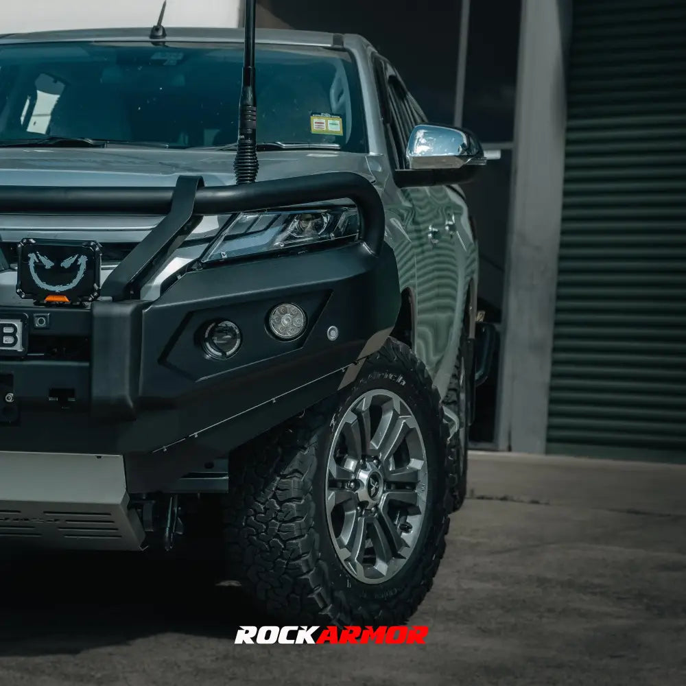 Rockarmor Rock Pack, Mitsubishi Triton Mr 12/2018 - 02/2024 | GT Hoop Bullbar + Rock Sliders - Rock Pack
