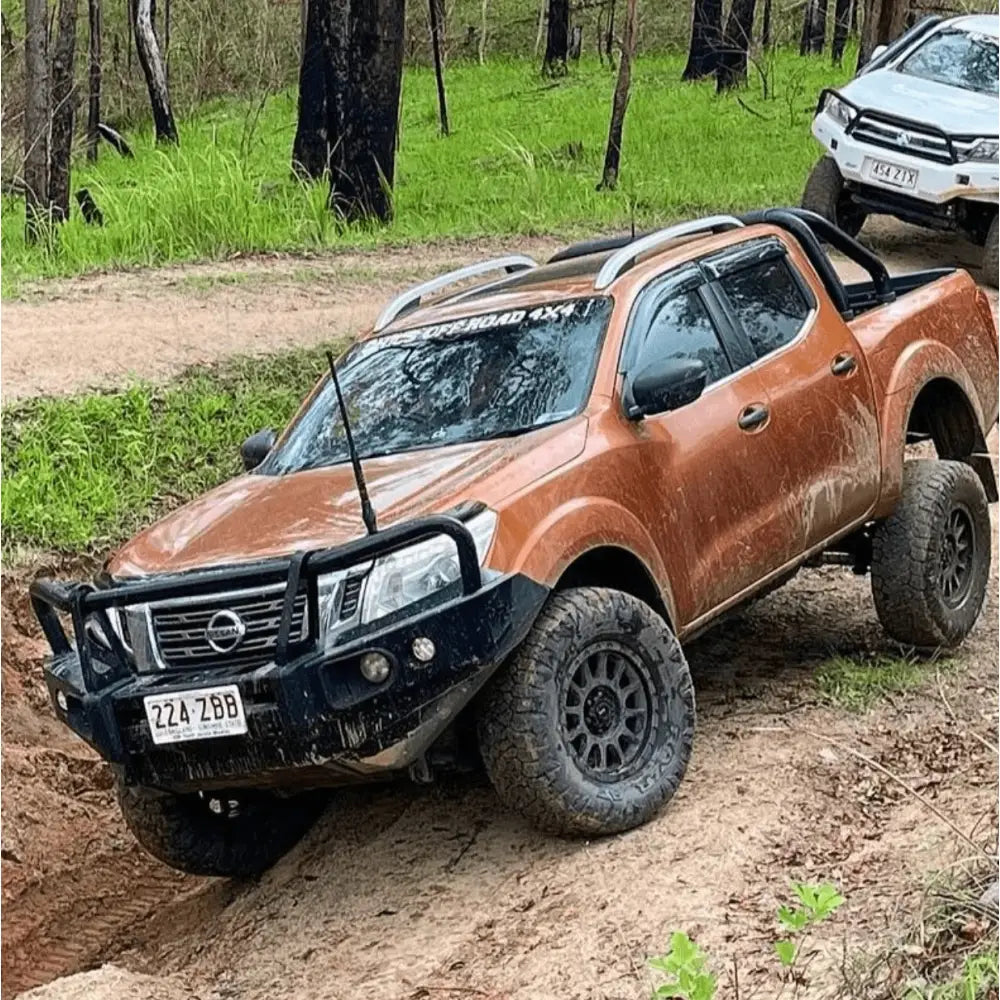 Rockarmor Rock Pack, Nissan Navara Np300 D23 2015-2020 | Elite Hoop Bullbar + Rock Sliders - Rock Pack