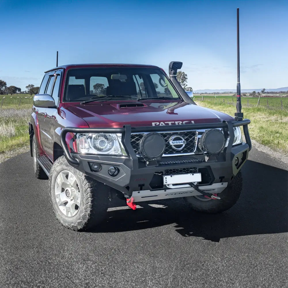 Rockarmor Rock Pack, NissanPatrol GU4+ | GT Hoop Bullbar + Rock Sliders - Rock Pack