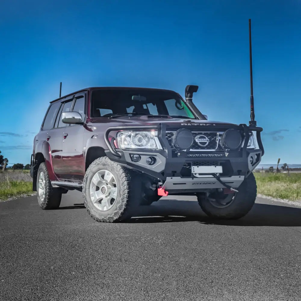 Rockarmor Rock Pack, NissanPatrol GU4+ | GT Hoop Bullbar + Rock Sliders - Rock Pack