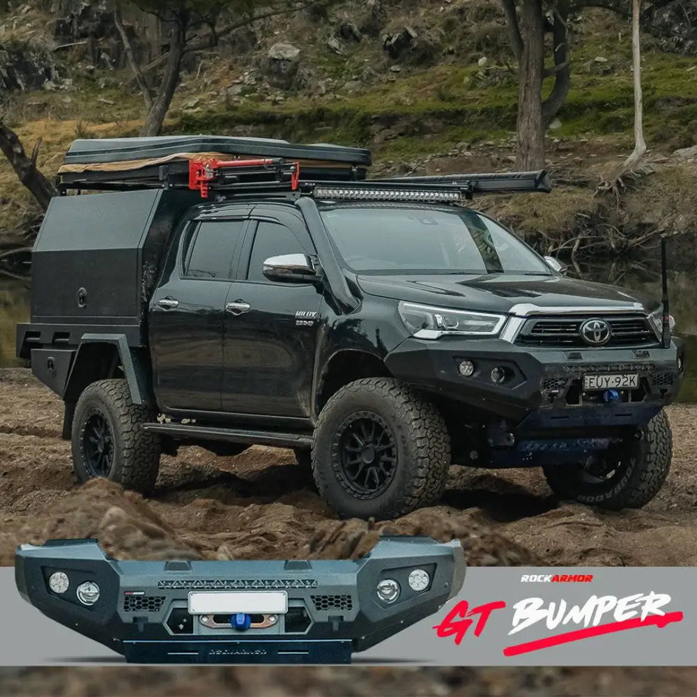 Rockarmor GT Hoopless Bullbar - Toyota Hilux 2020 to Current