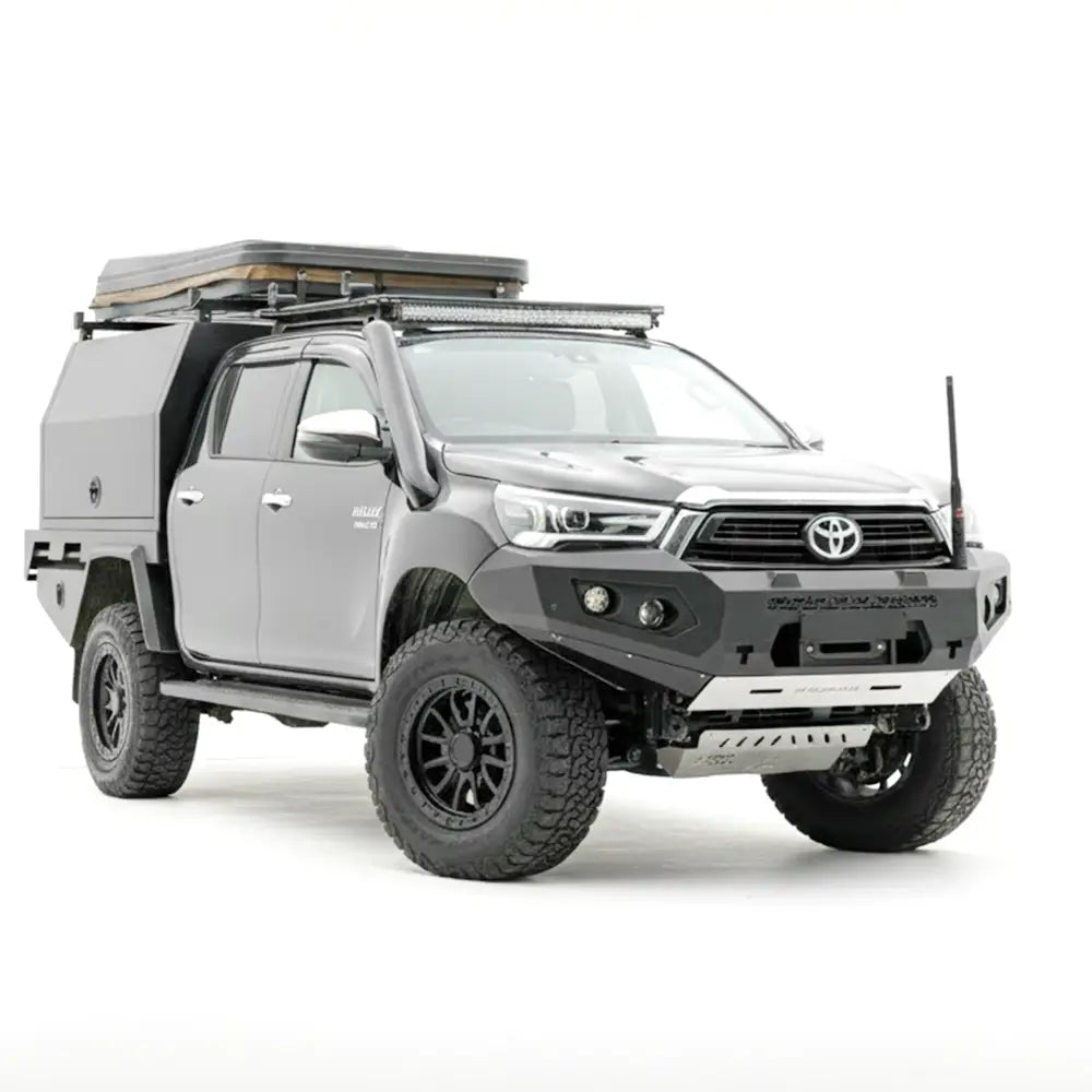 Rockarmor Rock Pack, Toyota Hilux 2020 to Current | GT Hoopless Bullbar + Rock Sliders - Rock Pack
