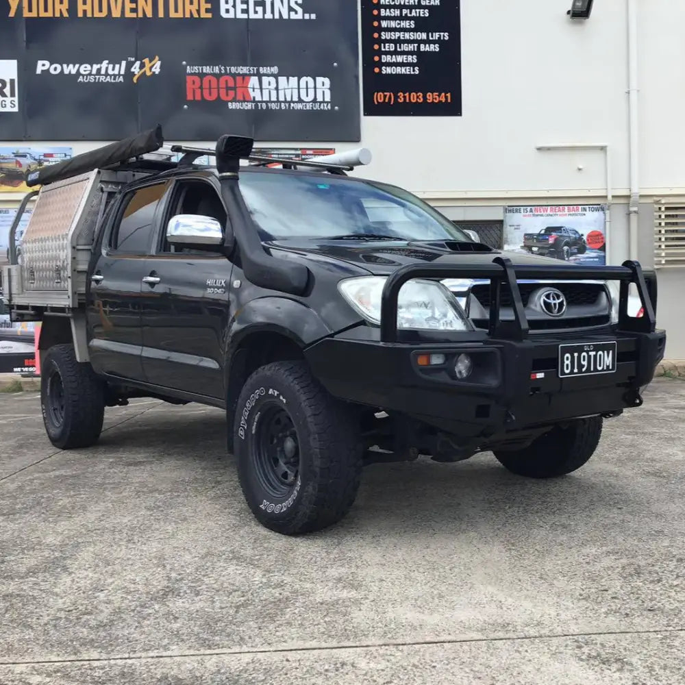 Rockarmor Premium Steel Bullbar - Toyota Hilux N70 2005 - 2011 (Bumper Cut)