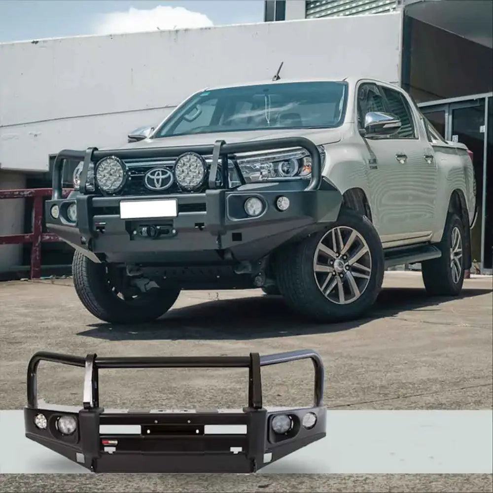 Rockarmor Rock Pack, Toyota Hilux N80 2015-2020 | Elite Hoop Bullbar + Rock Sliders - Rock Pack