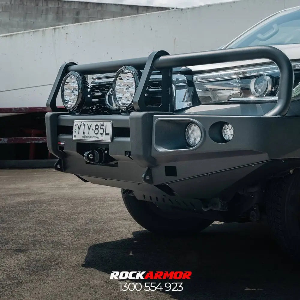 Rockarmor Rock Pack, Toyota Hilux N80 2015-2020 | Elite Hoop Bullbar + Rock Sliders - Rock Pack
