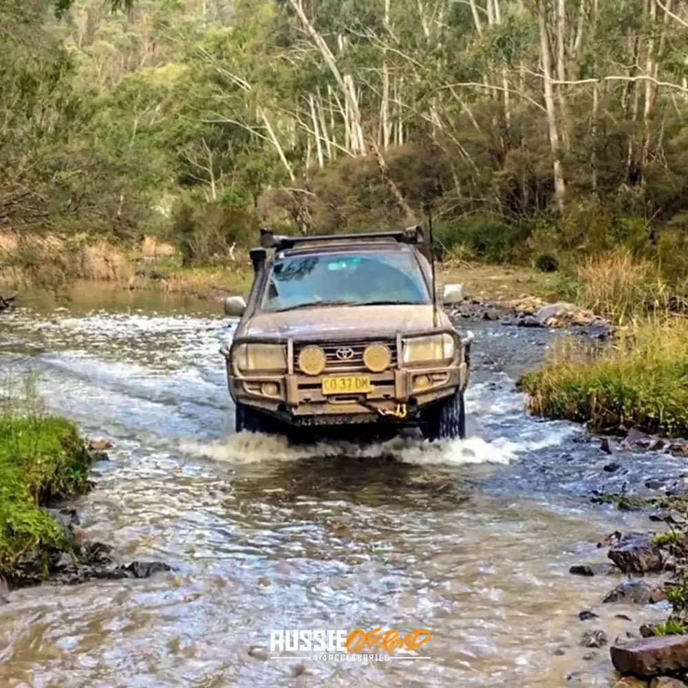 Rockarmor Premium Steel Bullbar - Toyota Landcruiser Fj105 1998-2002 (Live Axle)(Full Bar Replacement)