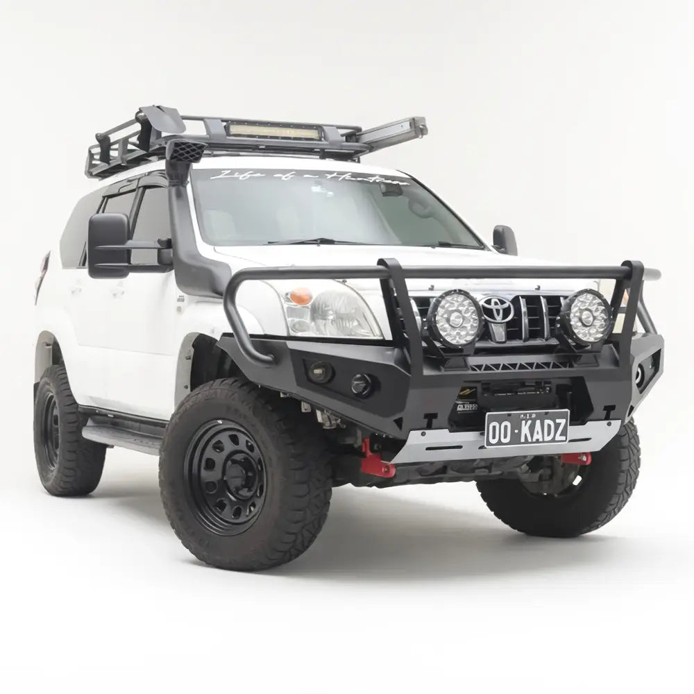 Rockarmor GT Hoop Bullbar - Toyota Prado 120 Series